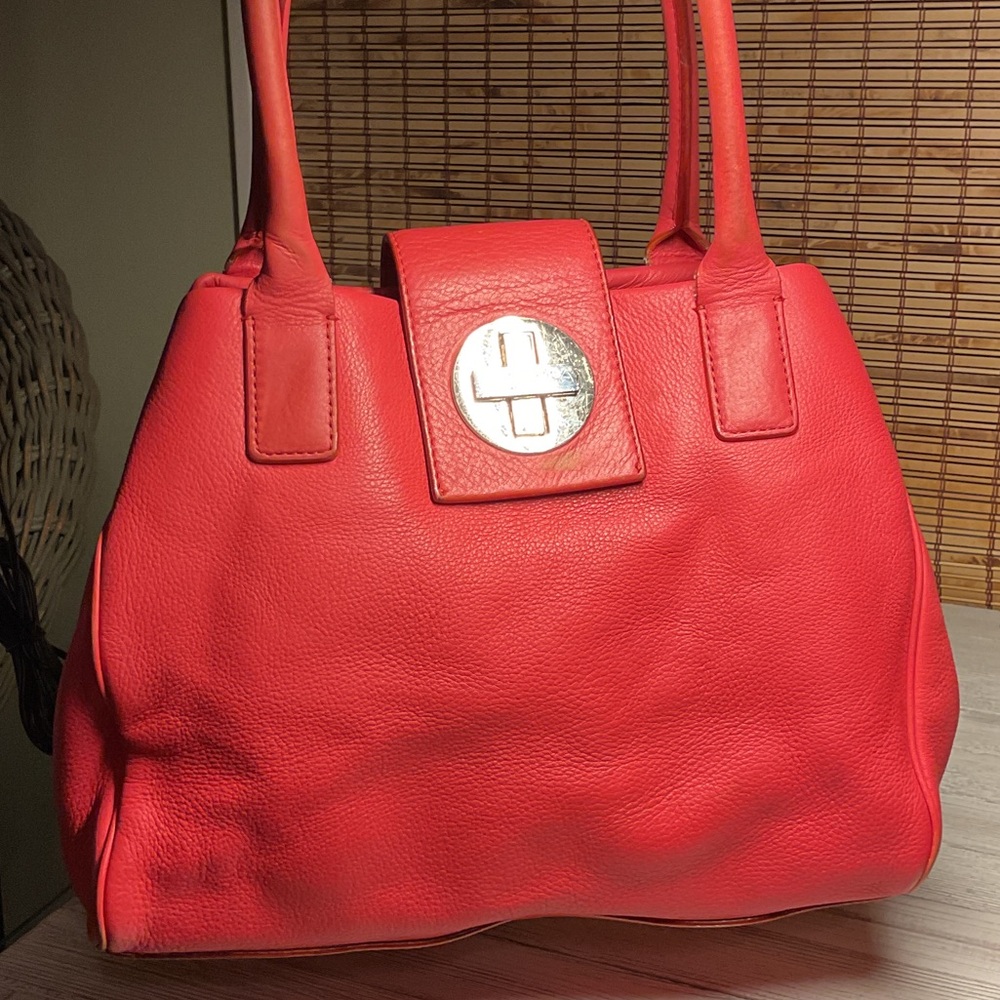 Kate Spade New York Bexley Anisha Shoulder Bag Purse Pebbled Pink Leather